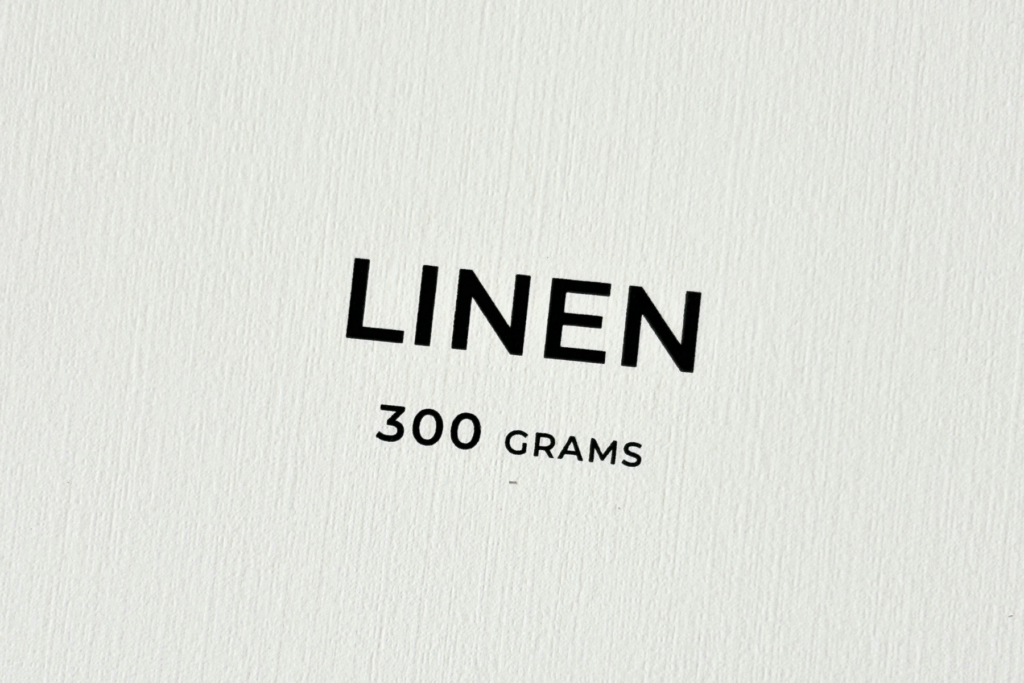 กระดาษ Linen