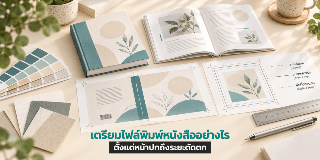 เตรียมไฟล์พิมพ์หนังสืออย่างไร