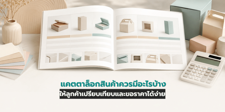 แคตตาล็อกสินค้าควรมีอะไรบ้าง ให้ลูกค้าเปรียบเทียบและขอราคาได้ง่าย